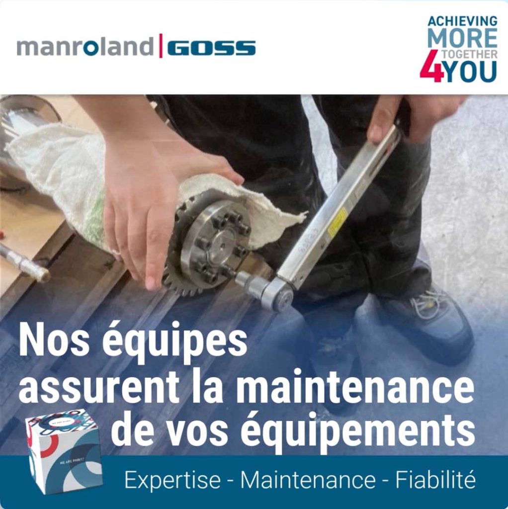 maintenance préventive plieuse offset
