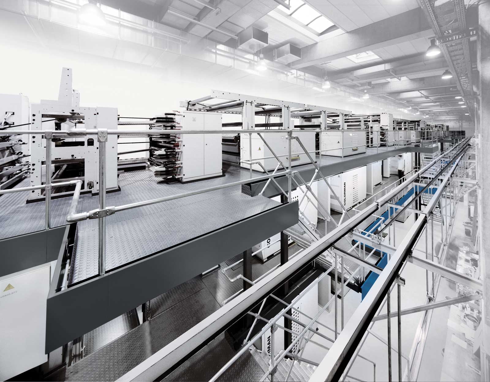 Automatisation de presse rotative
