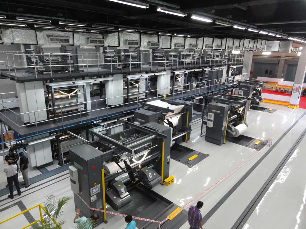 CROMOMAN, presse rotative haute vitesse