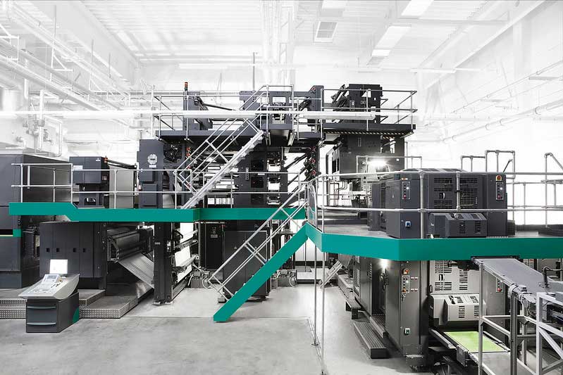 grande machine rotative