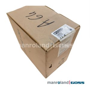 Boite carton Phoenix Contact avec etiquette et annotation manuscrite alimentation QUINT POWER