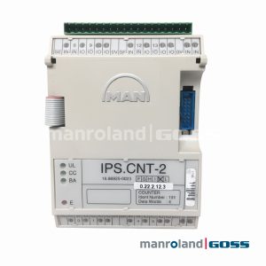 Manroland IPS.CNT-2 face avant COUNTER Ident Number 191 borniers IO firmware 0.22.2.12.3 ref 16.86925-0023