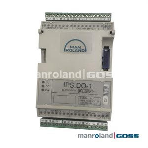 Manroland IPS.DO-1 face avant DIGITAL OUT Ident 189 32 sorties borniers OUTPUT BYTE n a n+3 ref 16.86926-0015