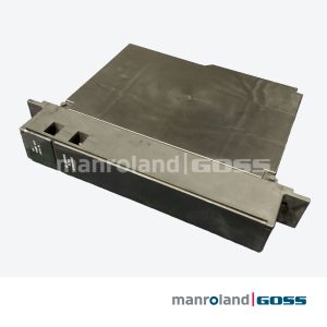 GE Fanuc IC697BEM764F DLAN Interface Module boitier metallique gris dessus ferme