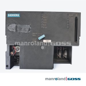 Siemens SIMATIC S7-300 CPU 318-2 DP face avant LEDs SF BATF DC5V RUN STOP sélecteur connecteur DP DB9