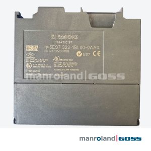 Siemens SM323 6ES7 323-1BL00-0AA0 plaque arriere noire E-Stand 5 FM ATEX KEMA Made in Germany