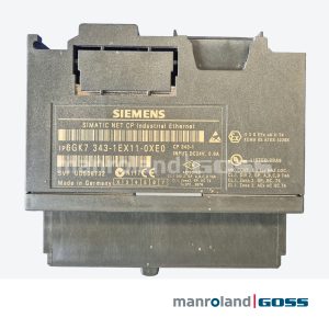 Siemens SIMATIC NET 6GK7 343-1EX11-0XE0 CP 343-1 Industrial Ethernet plaque arrière certifications