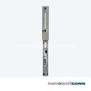 Siemens SIMATIC NET CP 443-1 6GK7 443-1EX11-0XE0 face avant V1.1.0 - slot 10, LEDs INTF EXTF FDX LINK TXD RXD FAST RUN STOP, selecteur RUN STOP, connecteur RJ45 TP et Sub-D 15 broches AUI/TP en bas