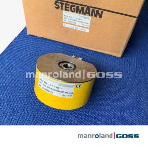 Encodeur rotatif Stegmann AHG 926 étiquette identification référence CE alimentation 12-32V