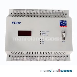 Automate Saia Burgess PCD2 MEGTEC face avant afficheur rouge LEDs 24VDC borniers IO 1PC-8PC Run Halt Error PGU