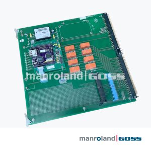 Carte Grafikontrol CM015506.B 8 relais oranges sous-carte violette Zilog Z80 alimentation Power-One Ethernet