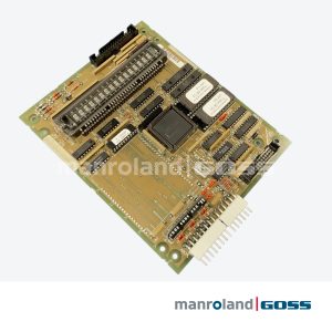 GE DS200SLCCG2A LAN Communications Card vue complete EPROM microprocesseur connecteur edge