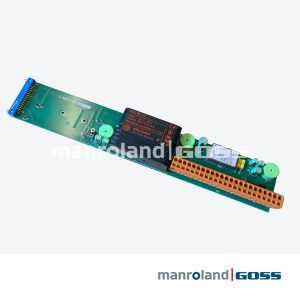 Carte Grafikontrol G.9667/1E4 allongée verte alimentation Melcher PSA 55-7IP 5V borniers Phoenix Contact orange