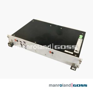 Module alimentation VME Kniel FDCDR 5.16/24/PFS vue oblique boîtier noir bornes tension ΔU1 ΔU2