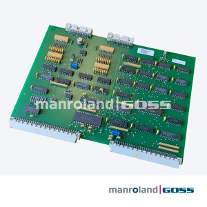 Face soudure carte Contiweb 3R715220 F circuit imprimé vert pistes cuivre connecteurs bord automatisme