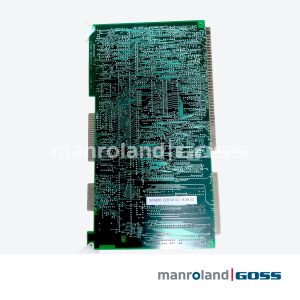 Carte électronique Efisystème CMC12 STA005 E207417C1 B39.02, verso PCB avec pistes de cuivre et connecteurs de bord dorés pour rack
