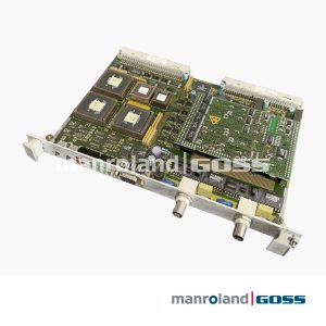Carte VME MCI-2 manroland Goss composants céramique SMC connecteurs BNC D-sub circuit imprimé vert