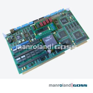 Carte CPU2 WM E214968 processeur Intel 486SX circuit imprimé vert mémoire Toshiba Heidelberg Harris Graphics