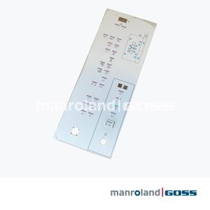 Panneau RAFI 3.99.301.924, façade complète avec afficheur et touches